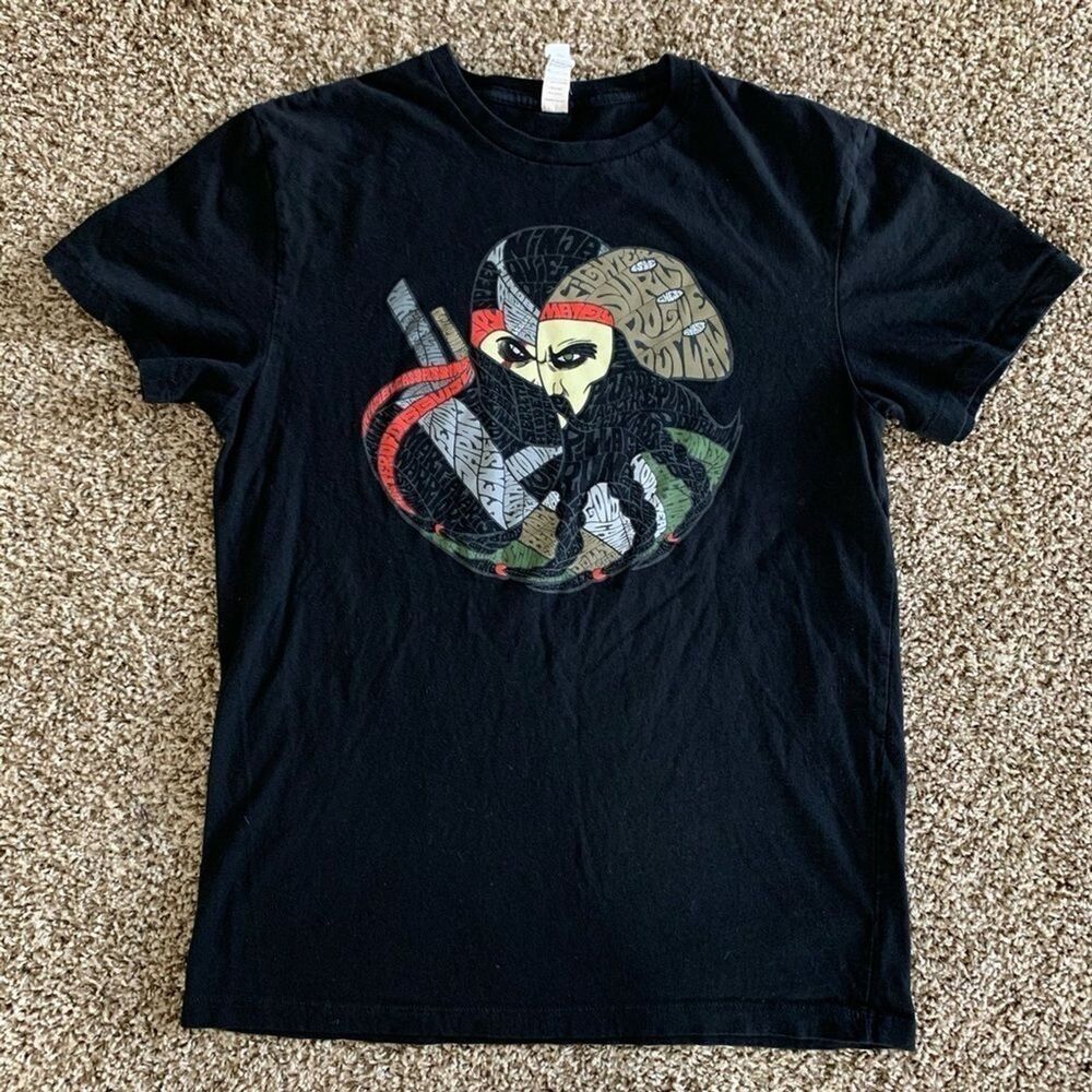 Ninja Men’s Black Short Sleeve Medium Tshirt